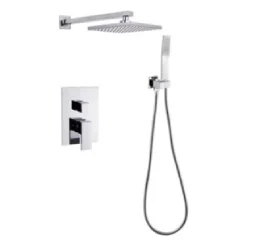 Chuveiro Ducha e Volante – Misturador – Latão Cromado QL-8002